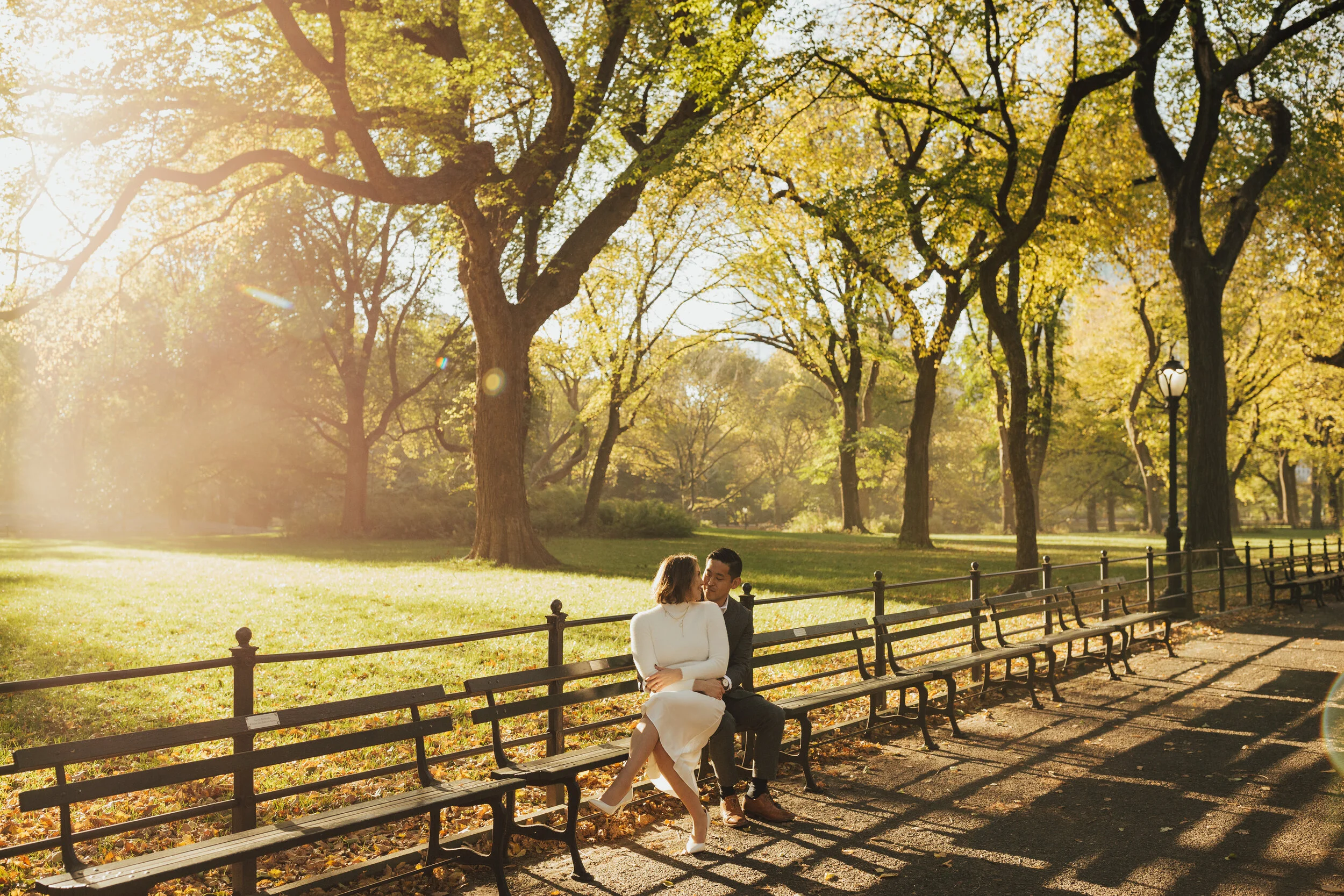 Ericka + Eric // Dreamy Central Park Engagement Photos
