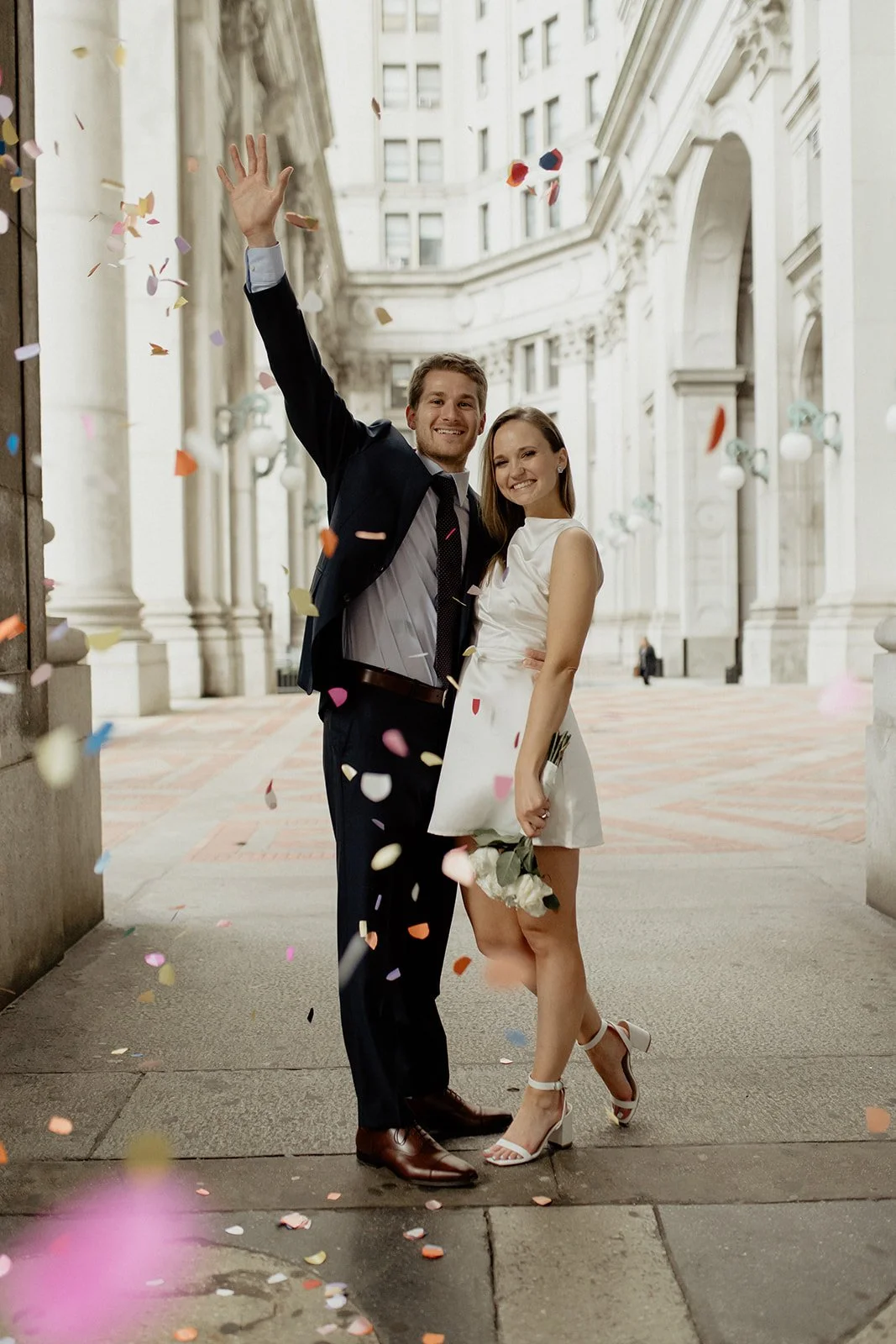 Katie &amp; Matt Elopement // NYC City Hall 