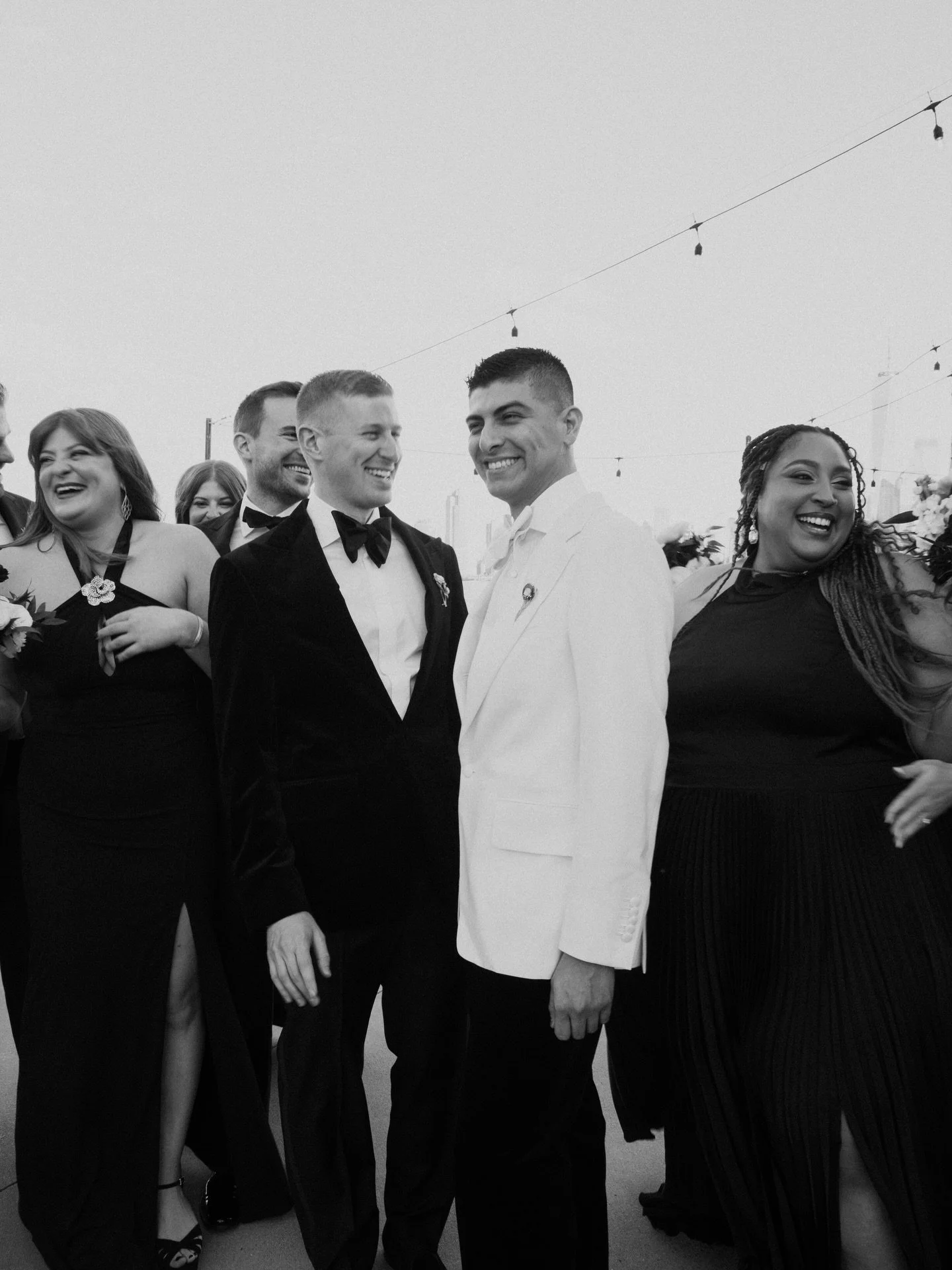 2026 energy: Jorge &amp; Ross on the dance floor 🎉
Two grooms, their favorite people, the loveliest views of New York City 🥂 and a party that never stopped moving. 💫

#njweddingphotographer #nycweddingphotographer &bull;	#lgbtqweddingphotographer 