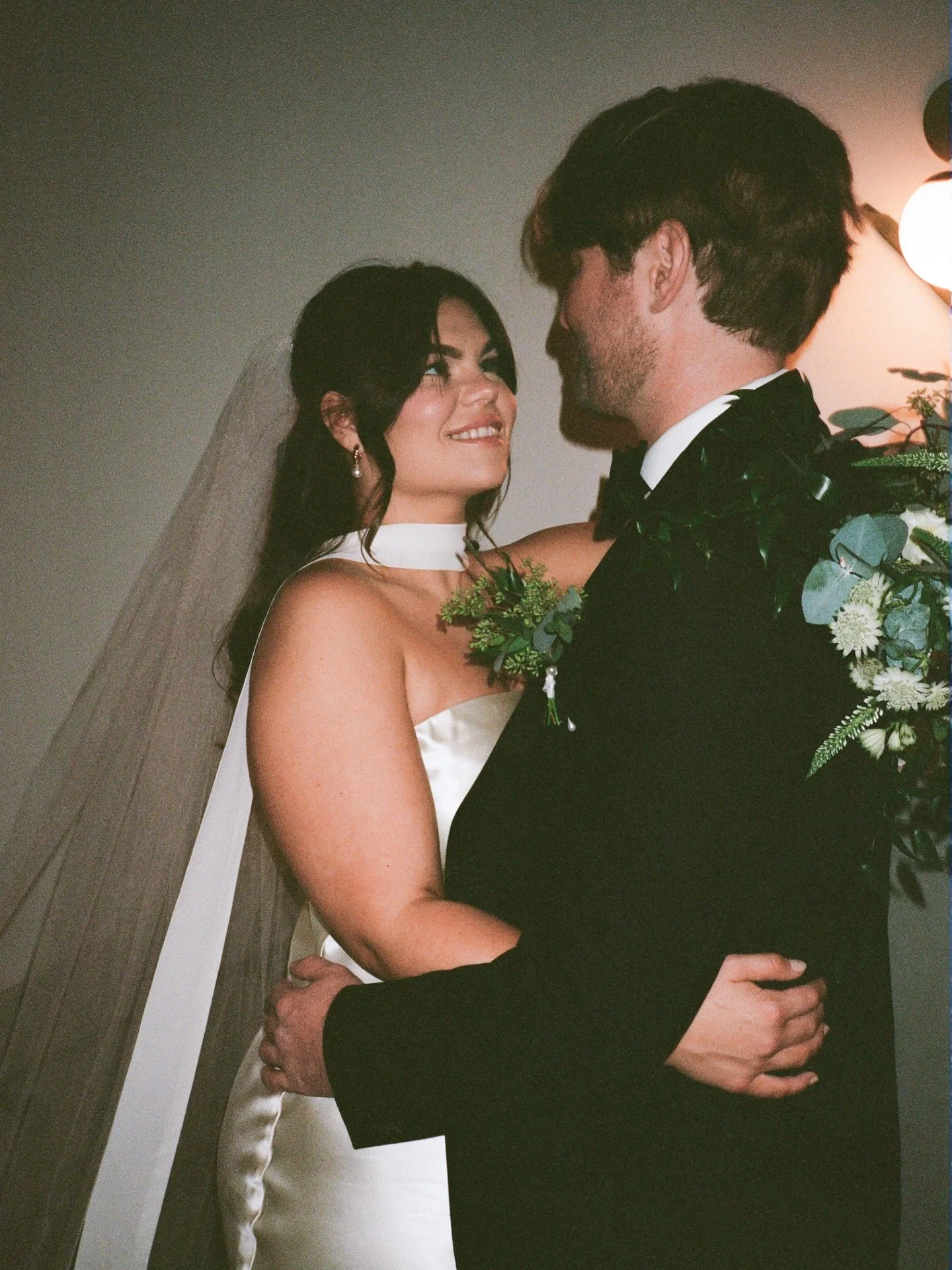 More dreamy film frames from this December wedding at the Wythe Hotel ❤️