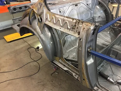 Removed right quarter
