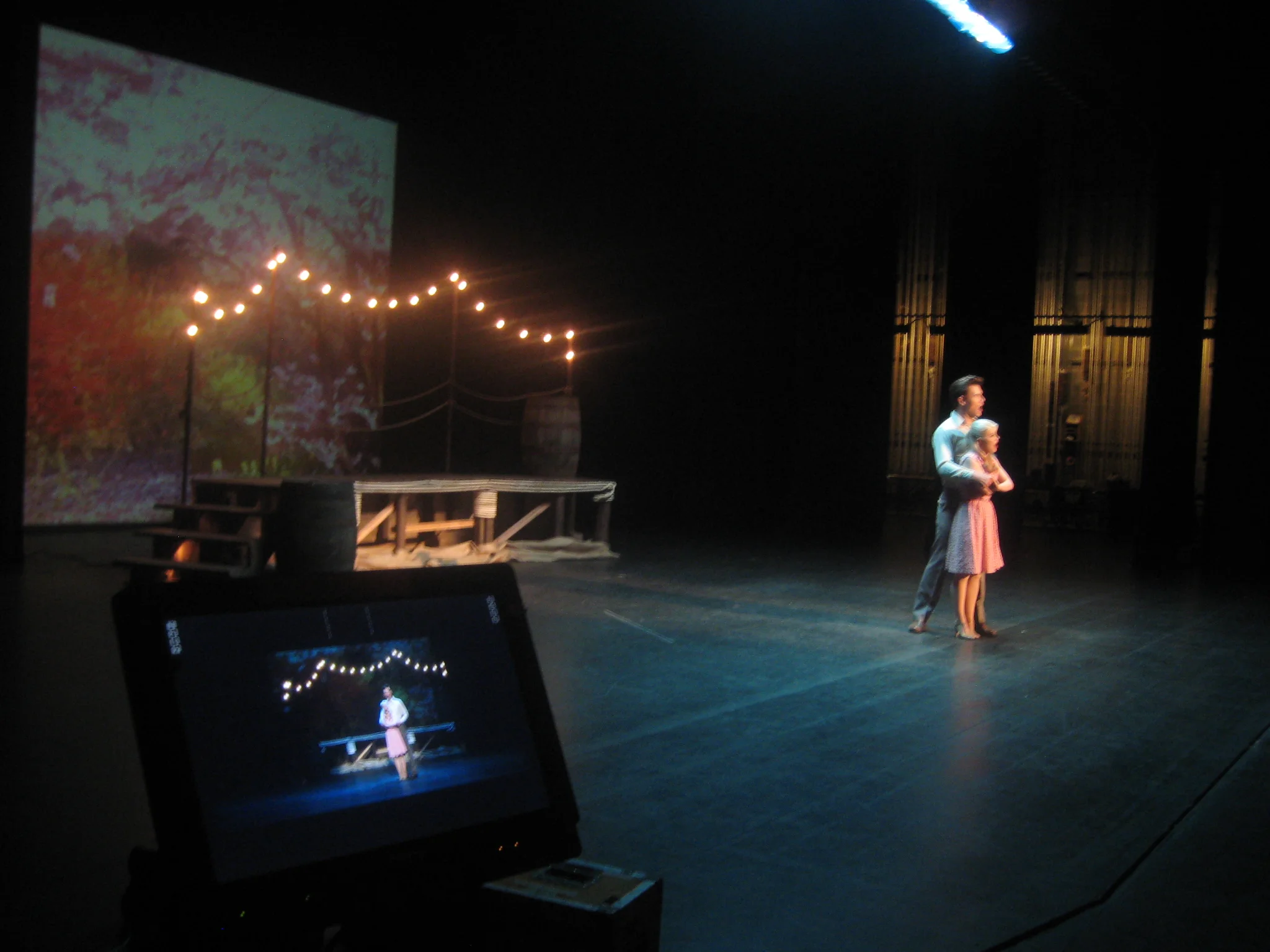 Construction - "Carusel" Broadway Show Stage Set Build