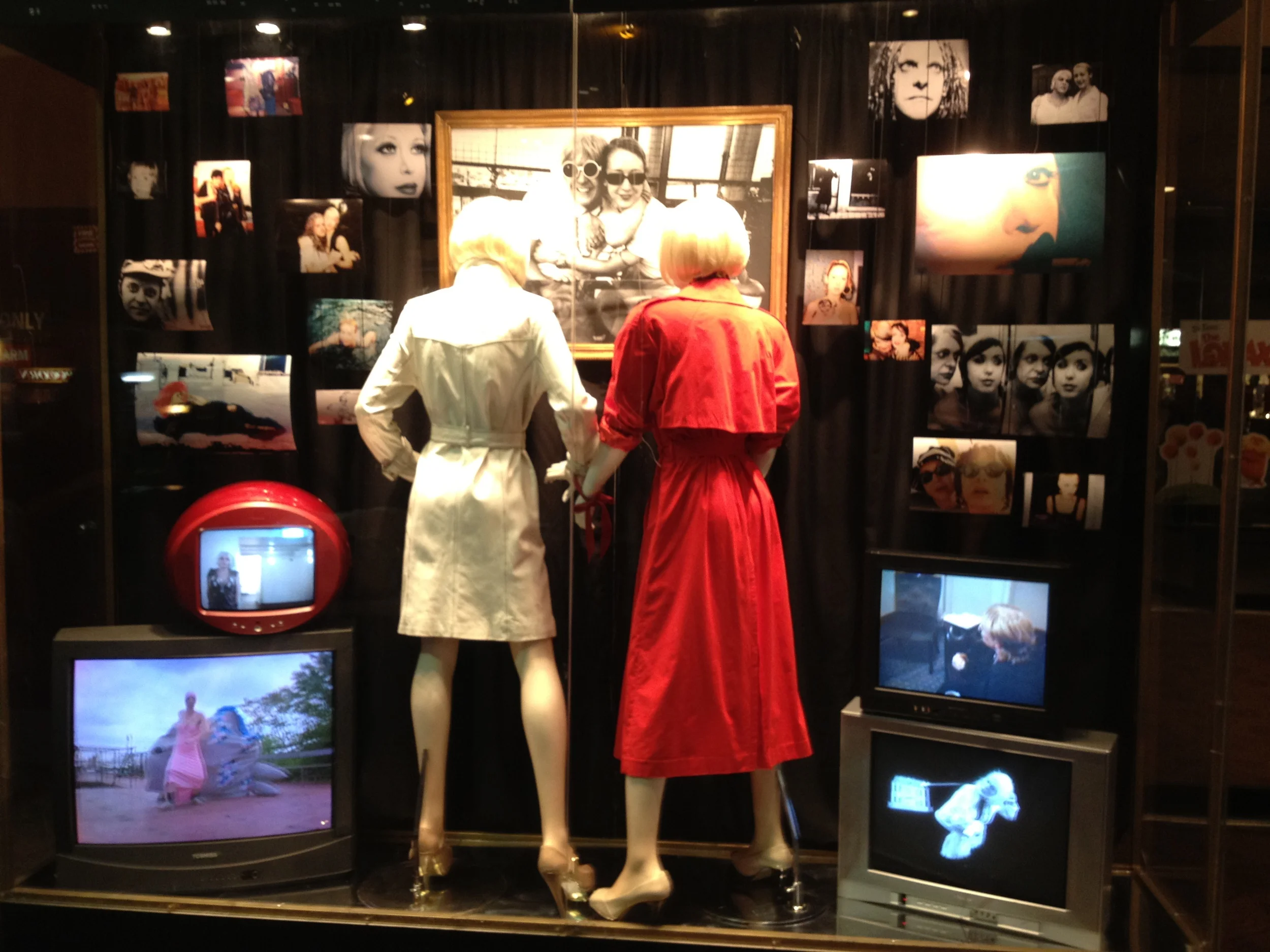 The Ballad of Genesis and Lady Jaye Documentary Promotional Window Display