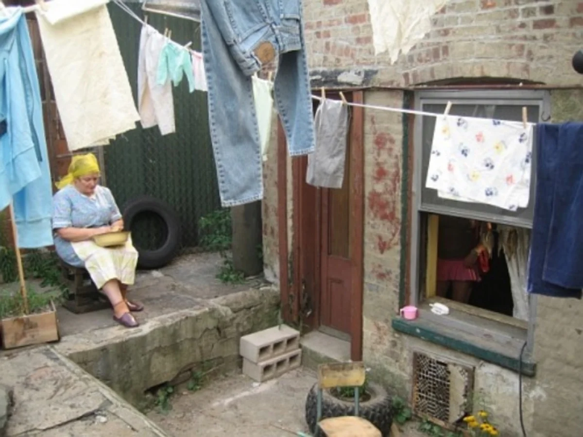 Warehouse - Provincial Russian Home Exterior
