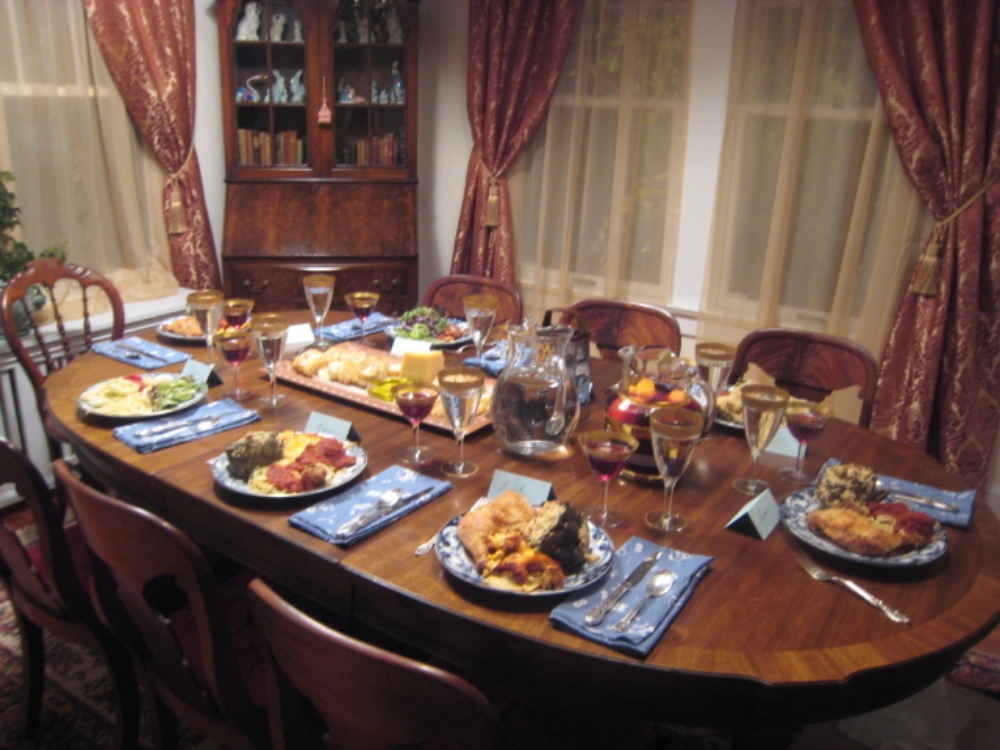Once More With Feeling - Italian Family Dining Room