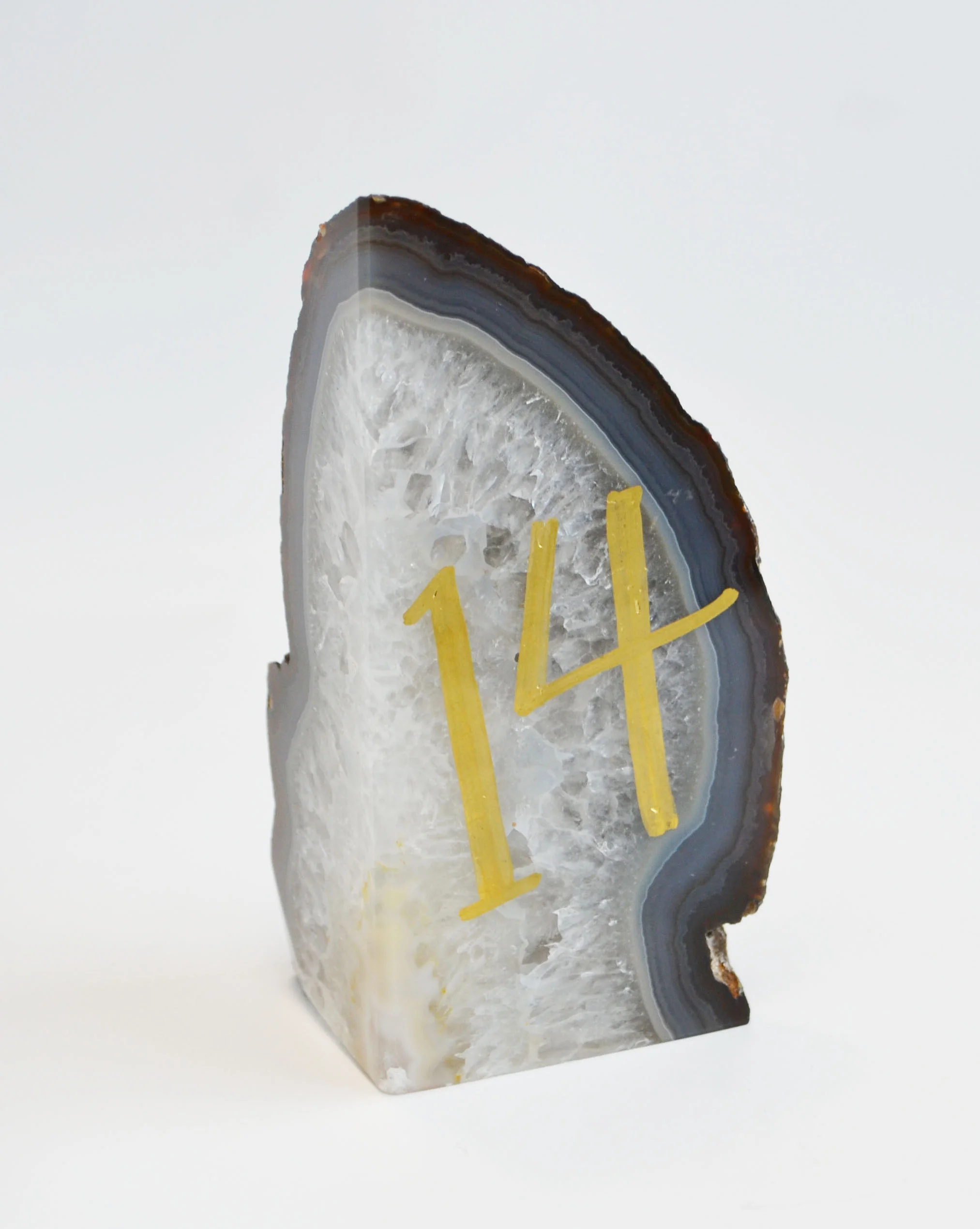 agate table number Quantity: 14 Price: $10.00