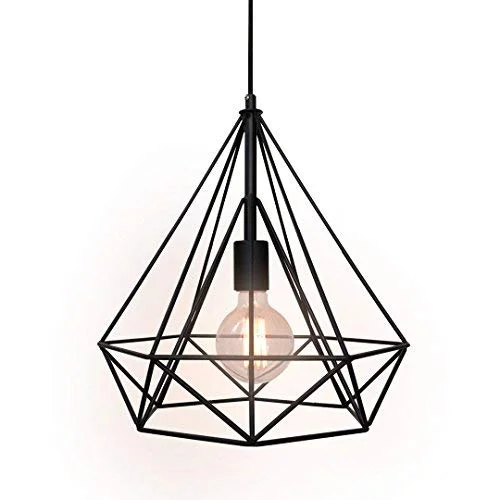 black geo pendant light Quantity: Price: