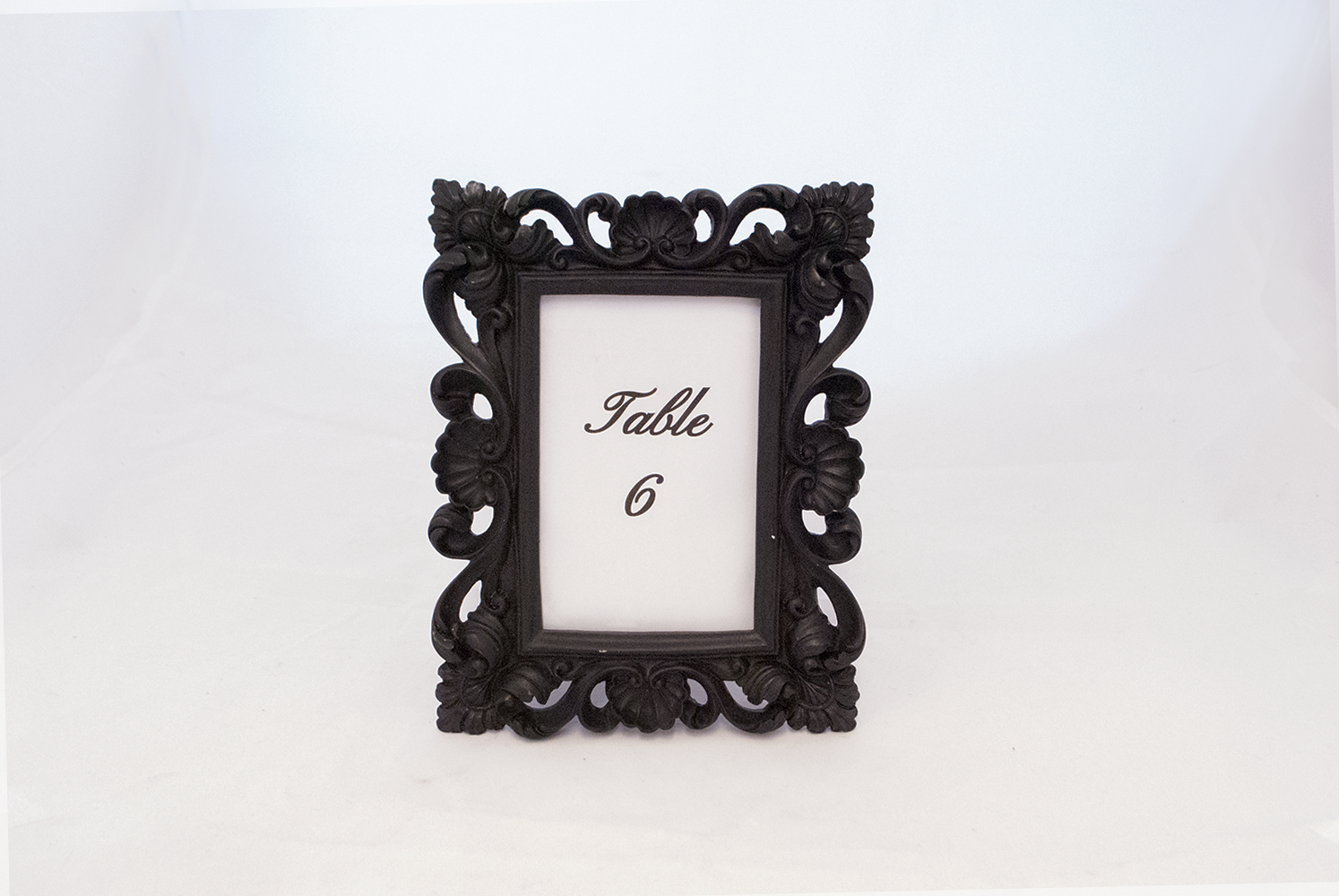 black frame Quantity: 6 Price: $8.50