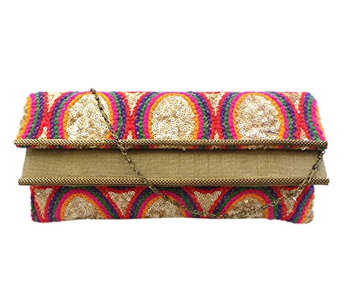 Bhamini Women's Embroidered Clutch With Double Flap Amazon.jpg