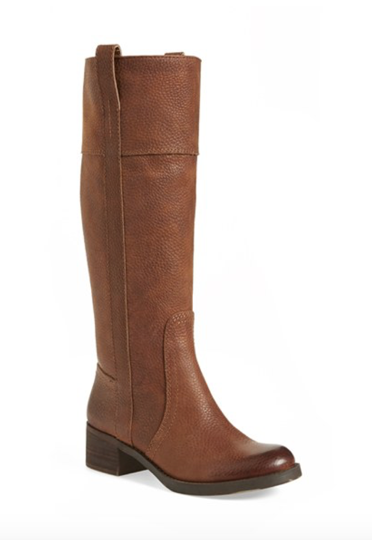 Lucky Brand Pull On Leather Boot