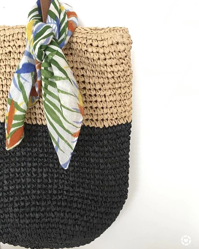 Quick style tip! ➡️Adding a bandana or scarf to your handbag instantly adds some personality. ⭐️ I'm linking this cute & afforadable handbag and bandana (comes in scarf size also), as well as some pretty scarves you may like! 🌺🌿🙌🏻 :: http://liketk.it/2qO1x #liketkit @liketoknow.it #LTKstyleTip