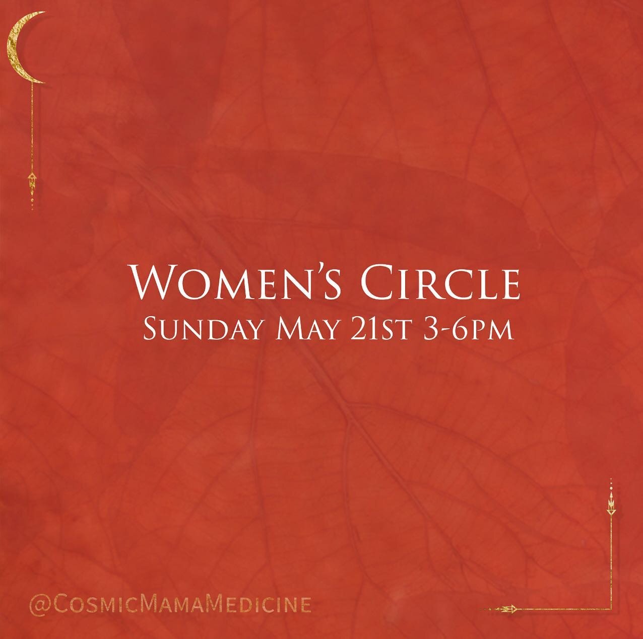 Let us gather, sing, connect, open our hearts and truly be seen in Sisterhood. DM me to RSVP