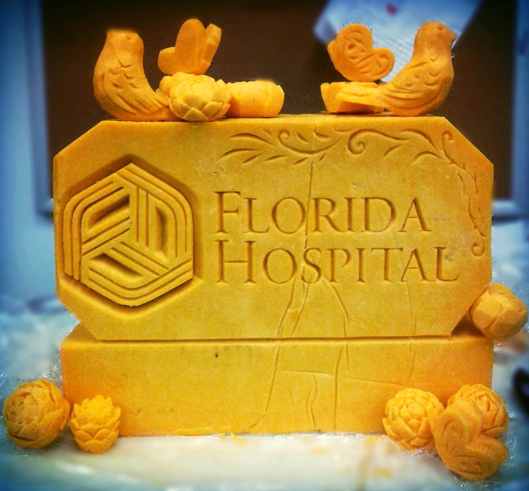 Cheddar Cheese logo for Florida Hospital