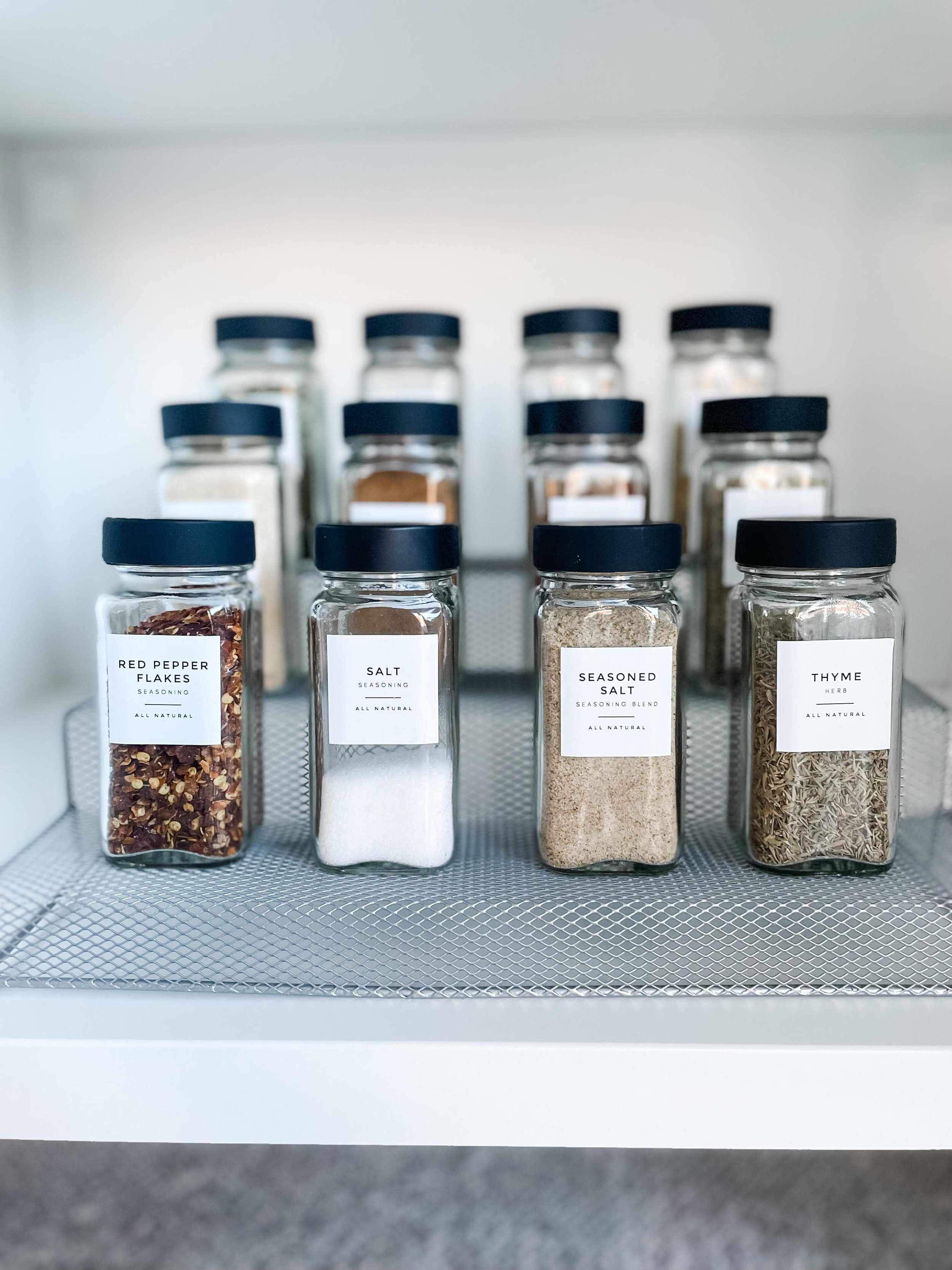 Spice Jar Sets, NEAT Method