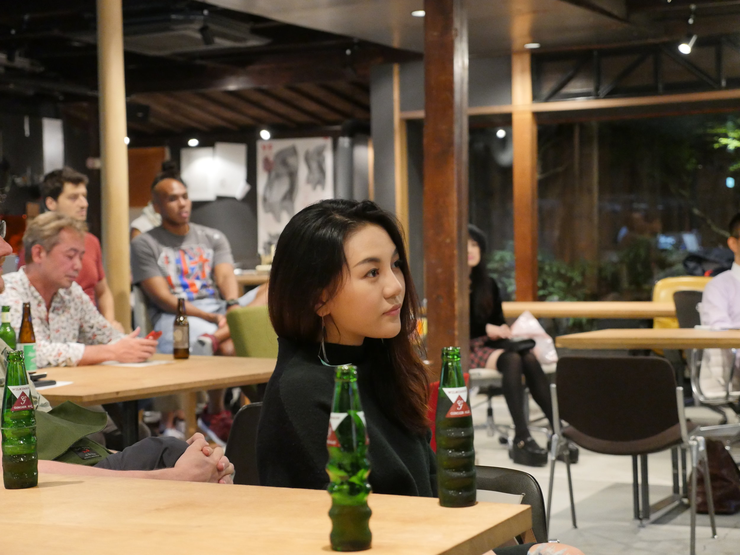 The audience brought up some tough and concrete questions like, "How are you going to turn this into a viable business model?"