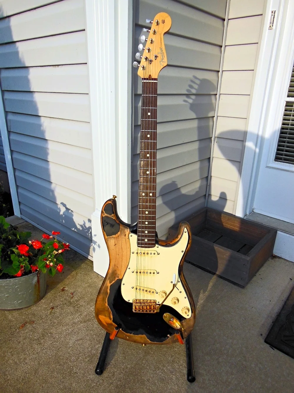 Fender John Mayer Black One Relic Clone — Paul