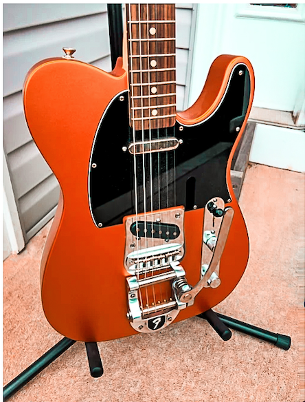 Fender Arizona Sun Satin Telecaster + Upgrades