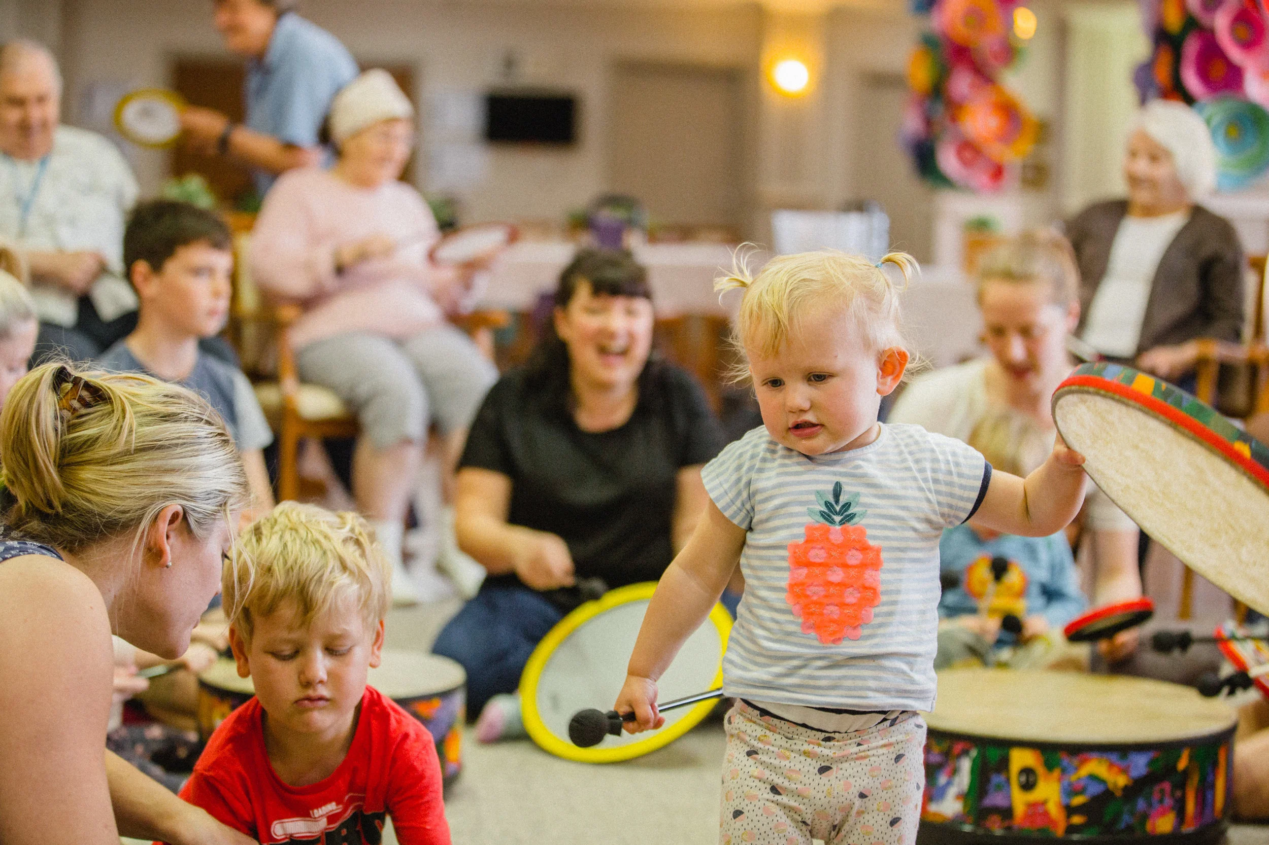 INTERGENERATIONAL MUSIC AT VILLAGE BAXTER