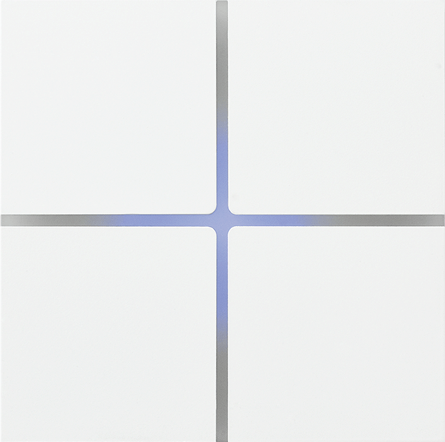 Brushed white