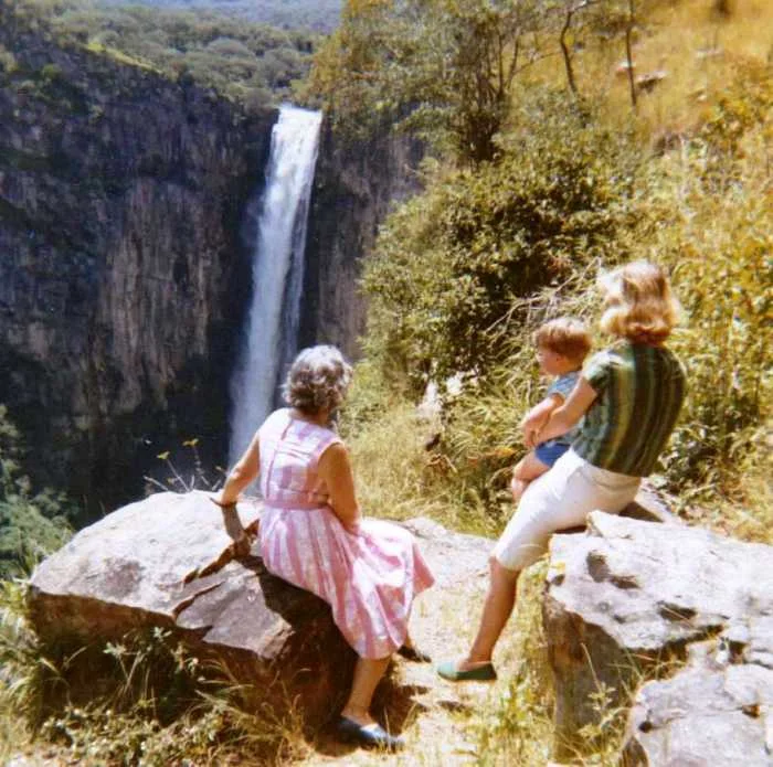 The falls are best viewed from further back along the gorge when the Kalambo river is in full flow.