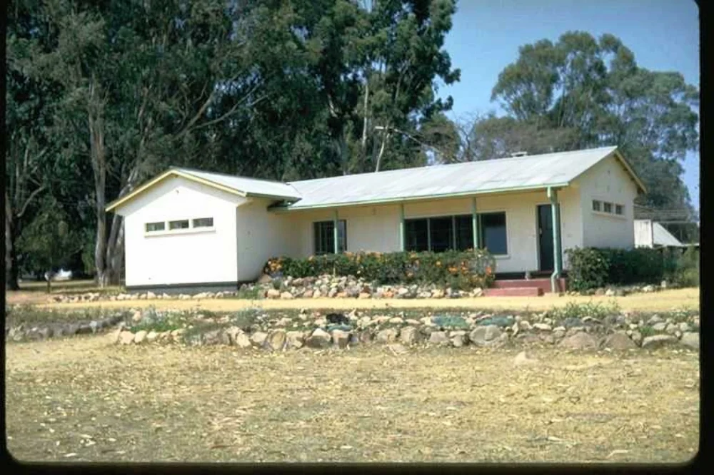 The District Officer's House, Chila View Rd. Abercorn in the early 1950s.