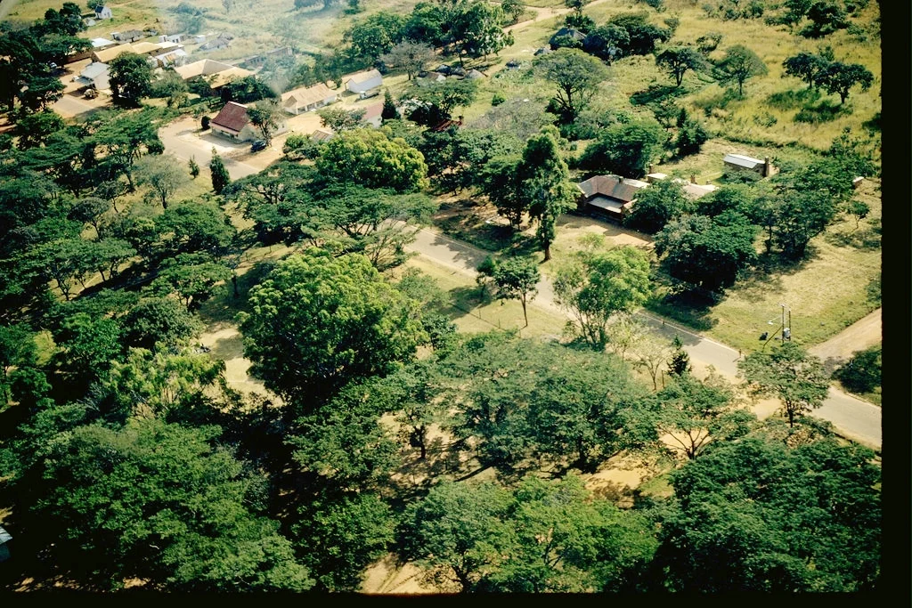 Abercorn from the air