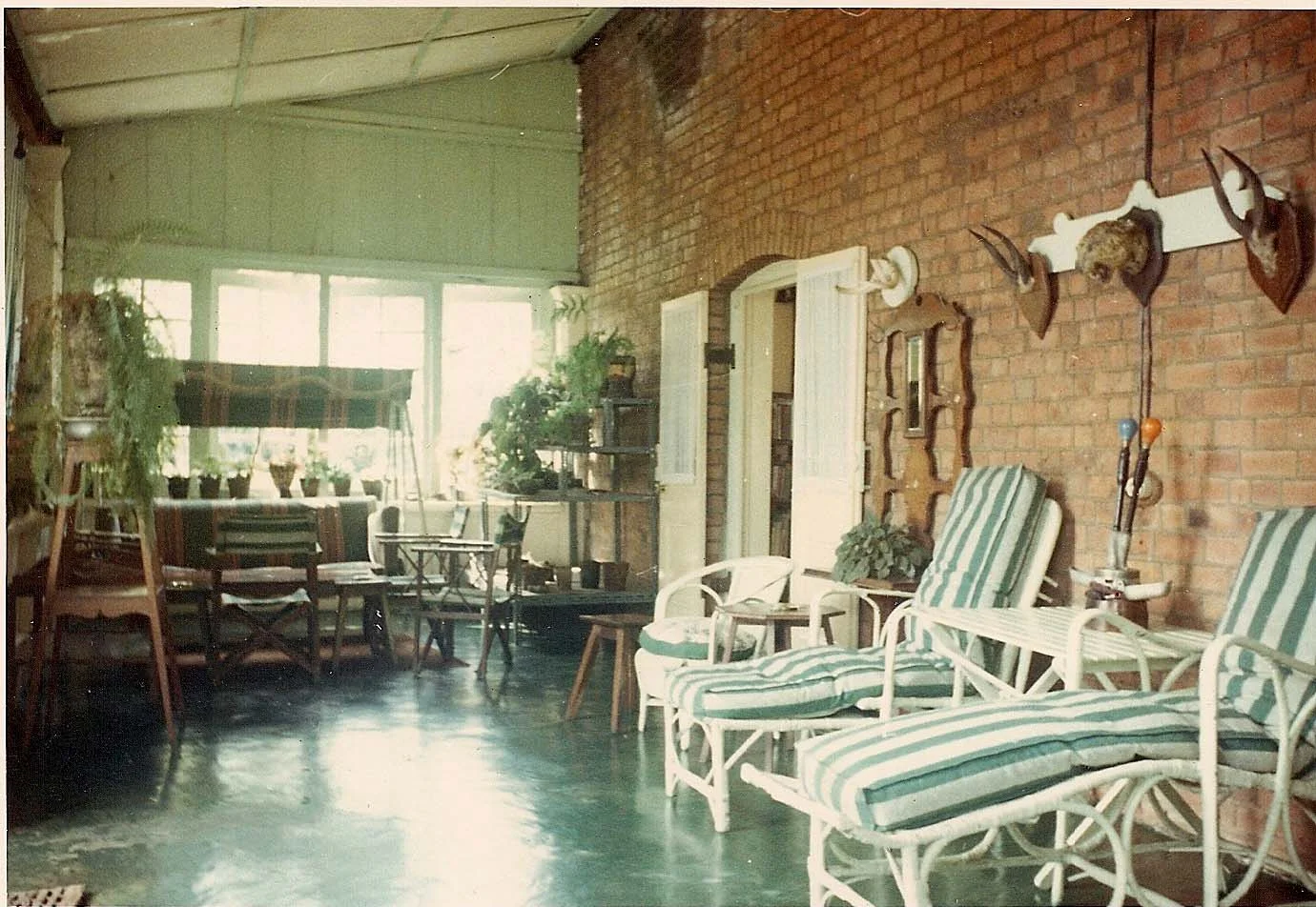 The Front Veranda of Isanya House in 1972