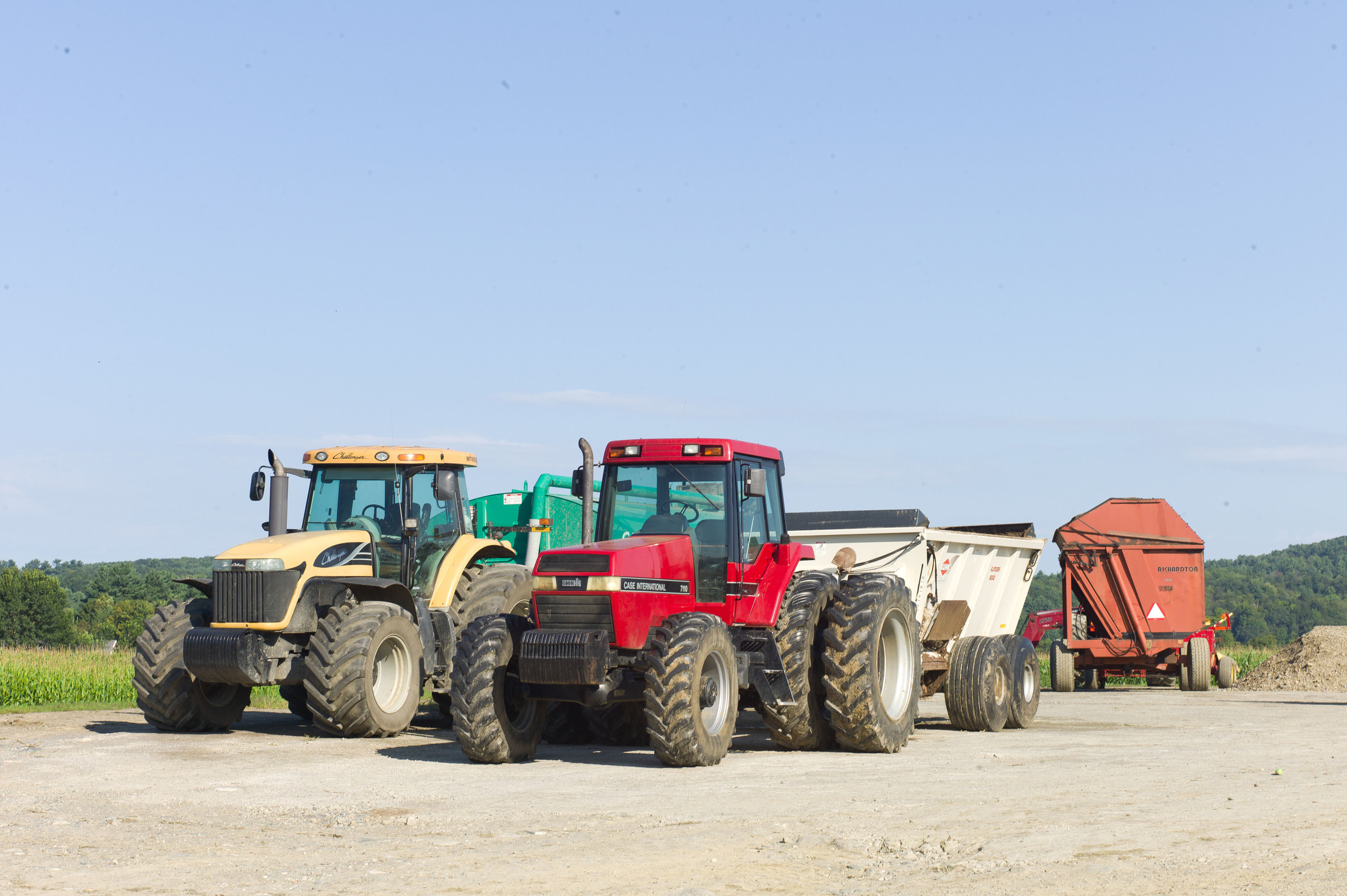 Part of the farm fleet