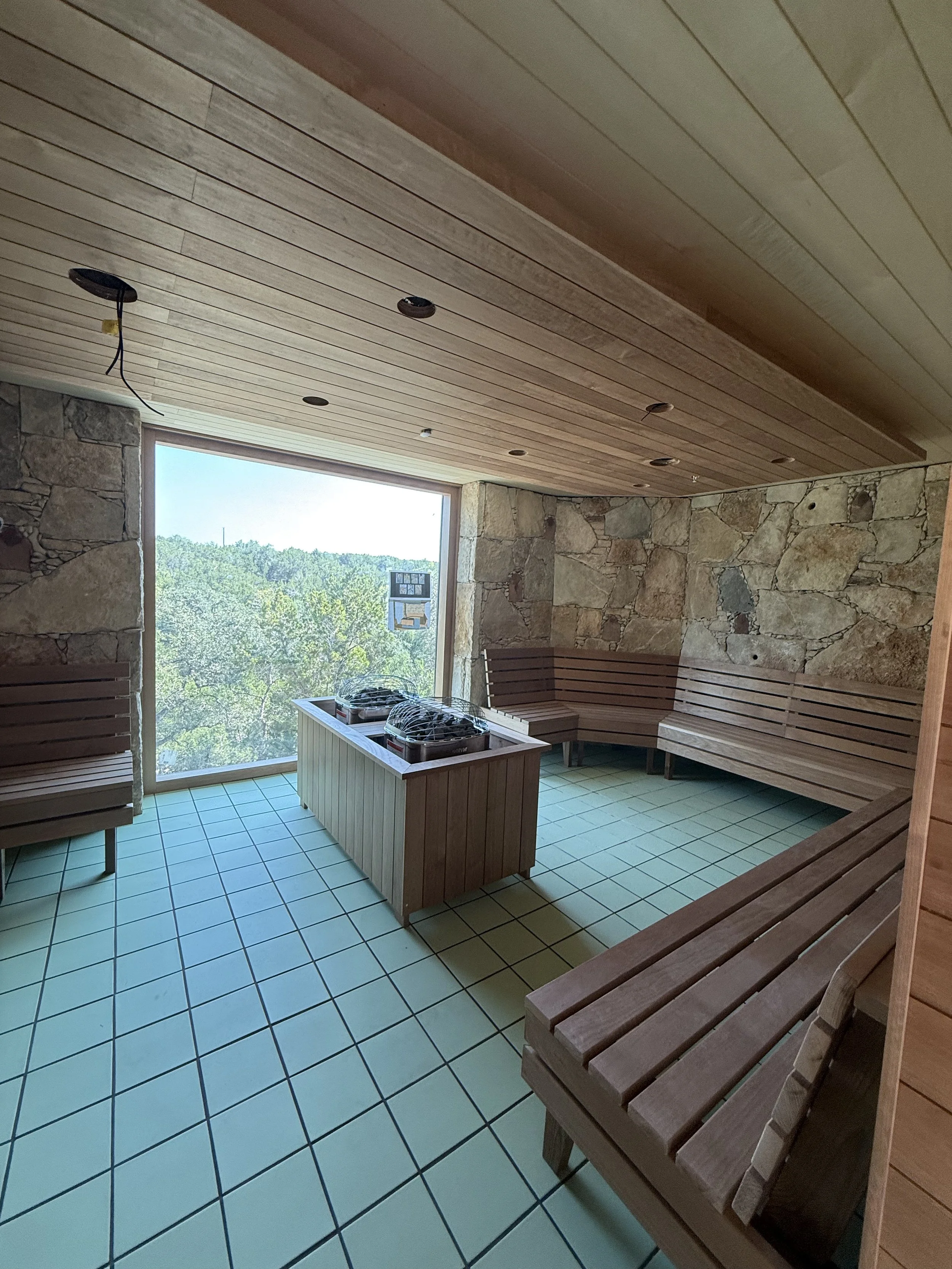 Full View Sauna – Camp Lucy, Dripping Springs, TX