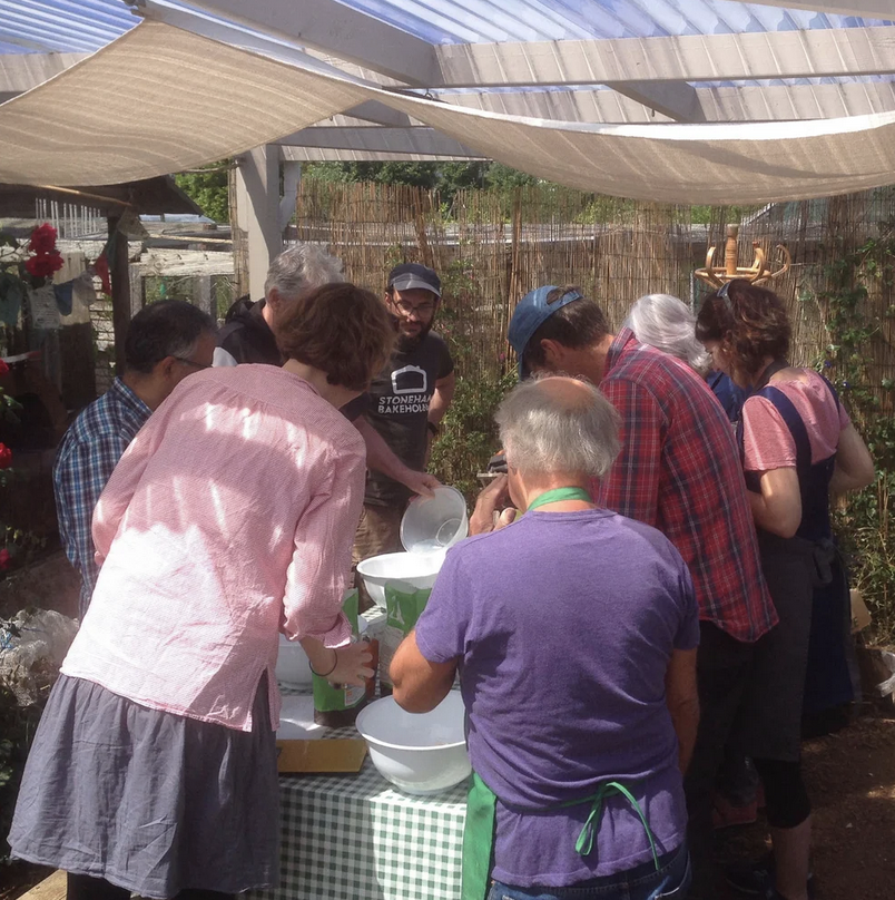 Bread making with Stoneham Bakehouse