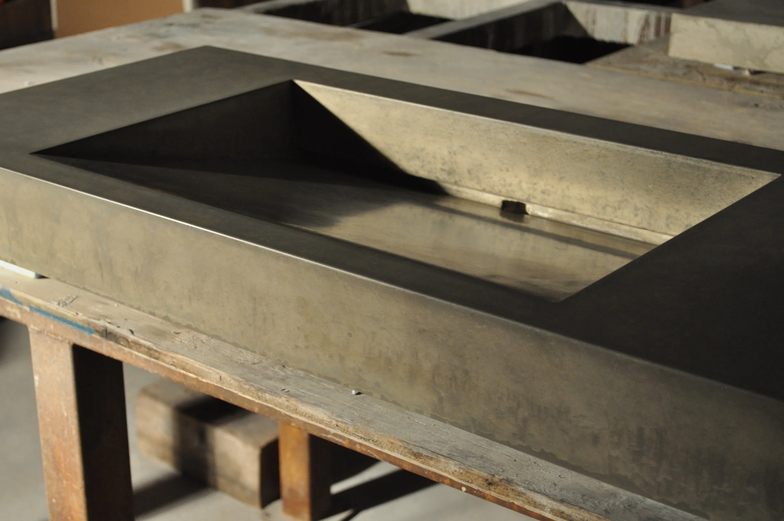 Concrete Sink In Oklahoma City Ok Stogs Concrete Design