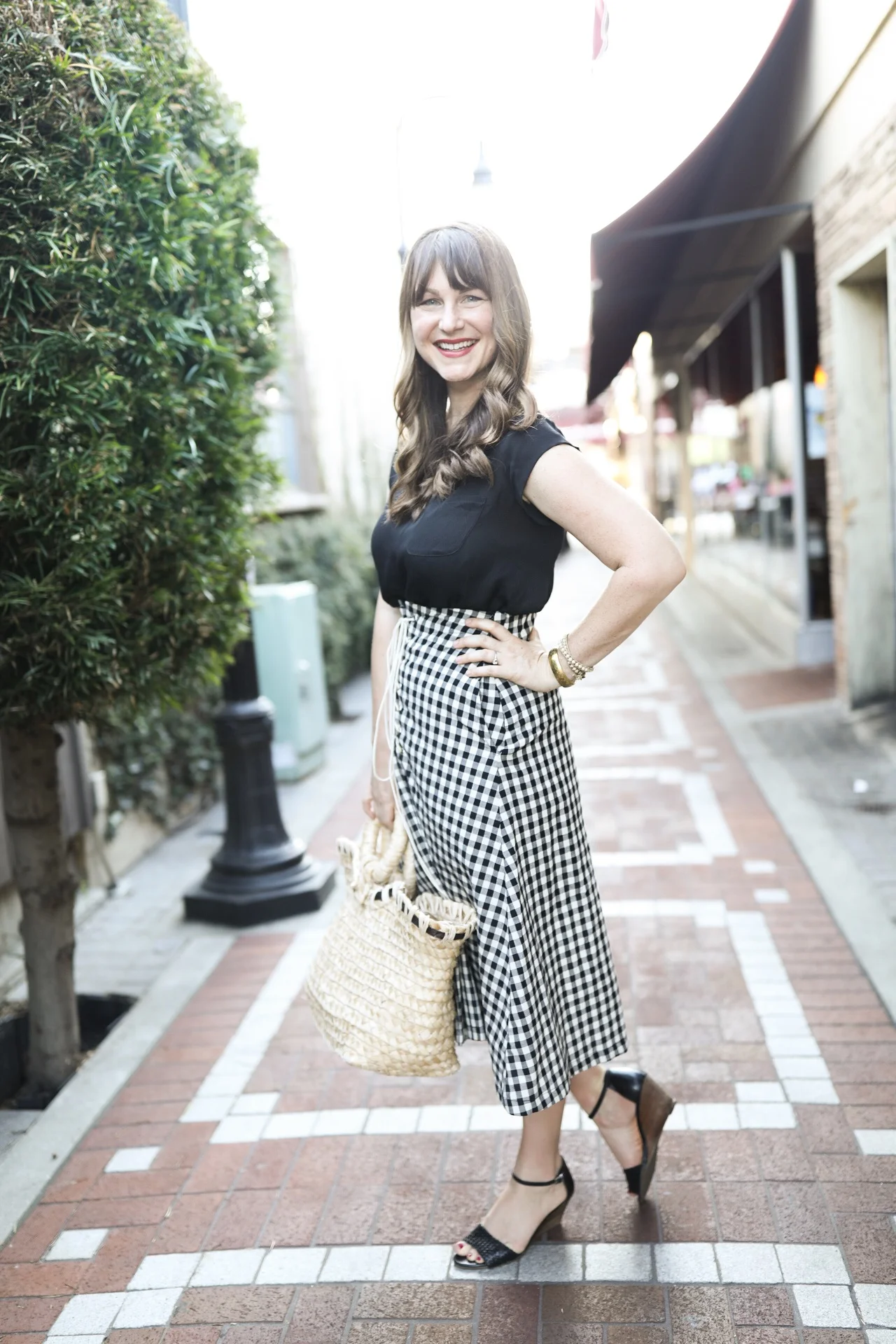 Eva Franco Does Gingham Right 