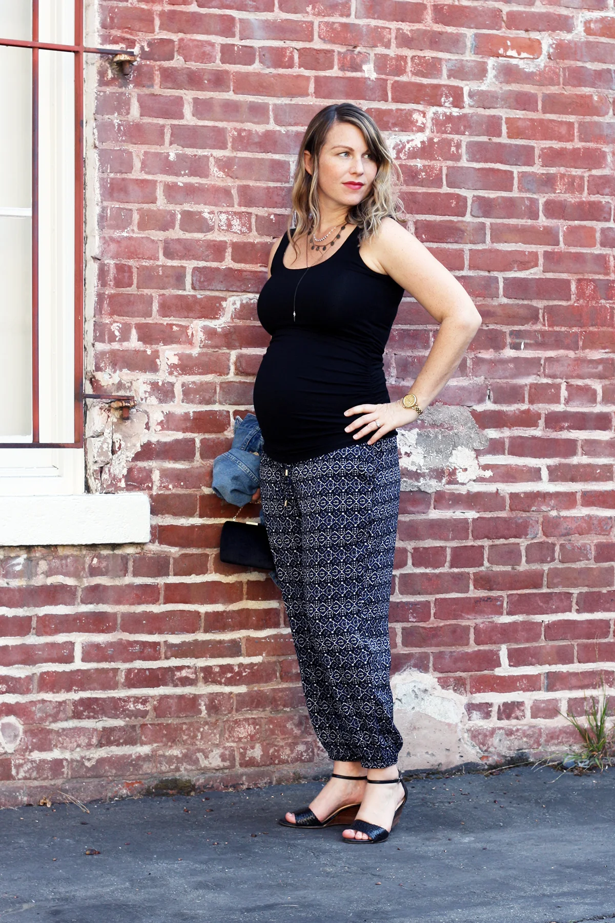 Borrowed and Blue - Le Tote Harem Pants