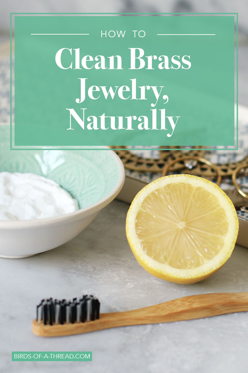 Make It New: Clean Your Brass Jewelry with Lemon and Baking Soda