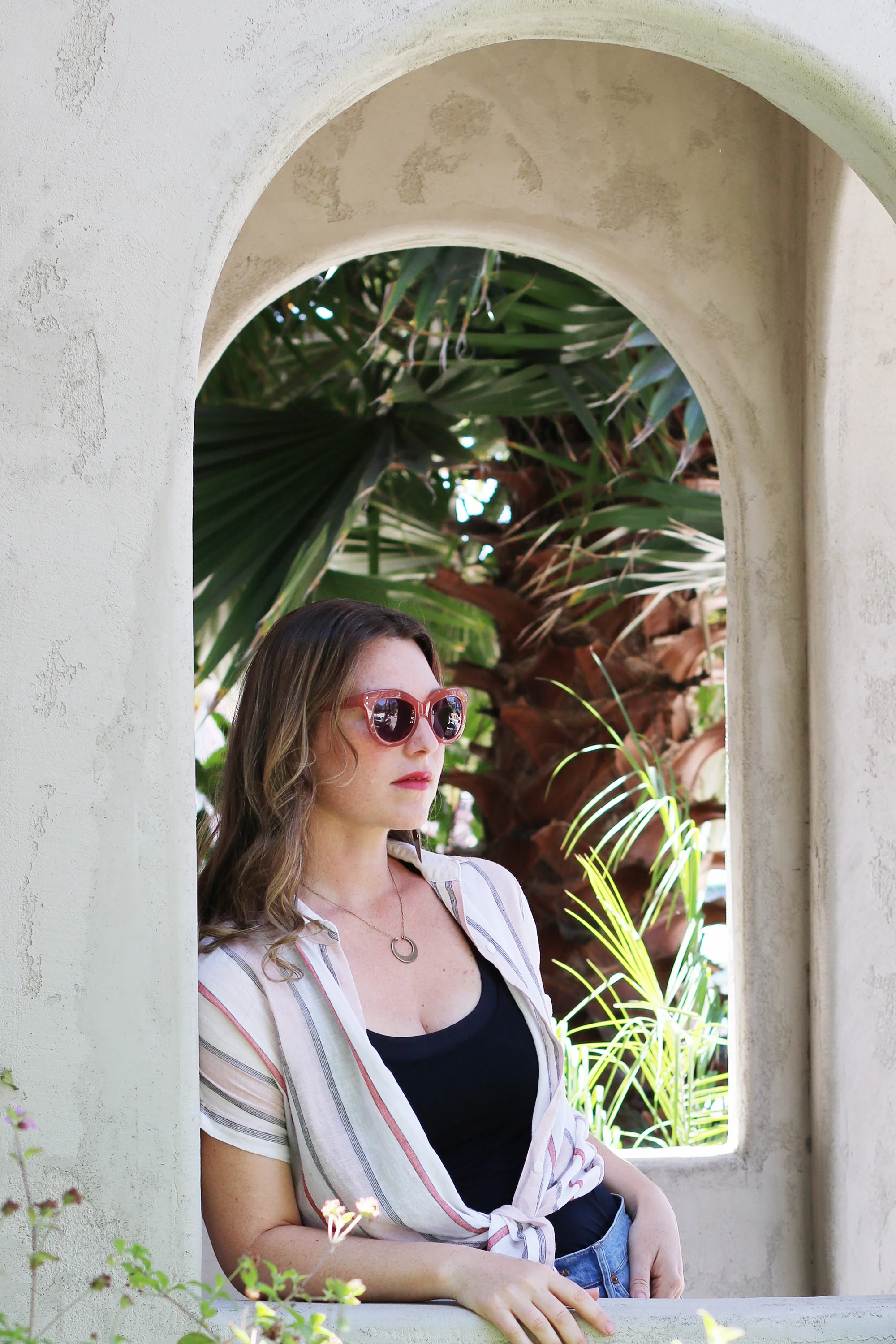 Porch posin' at our North Park Airbnb