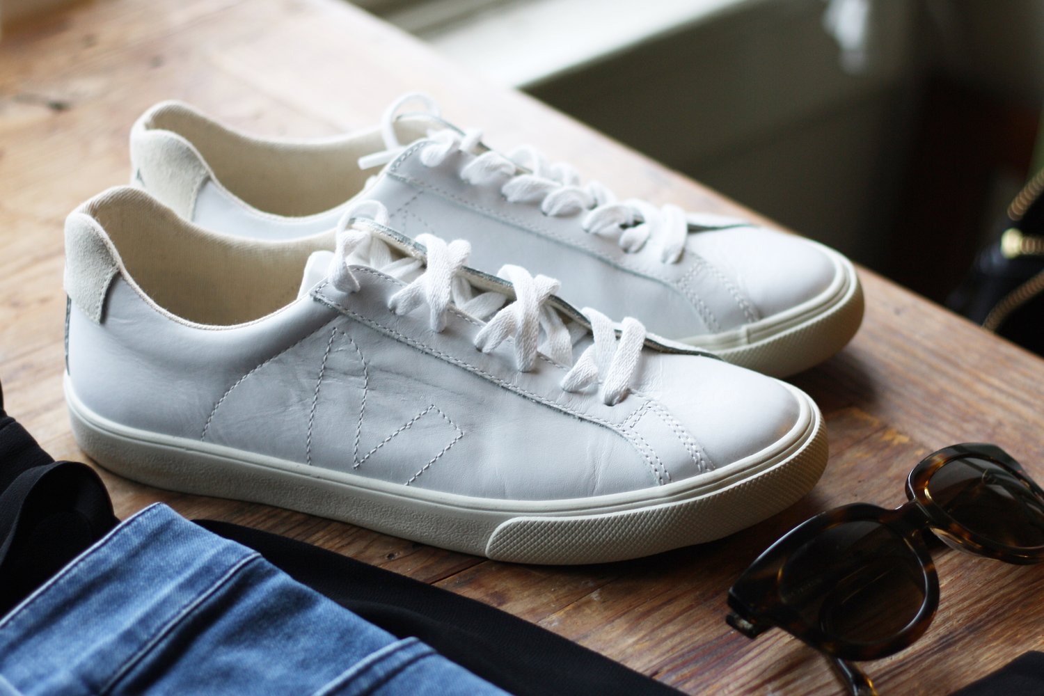 How They Held Up: A Review of My Veja Esplar Trainers — Birds a Thread