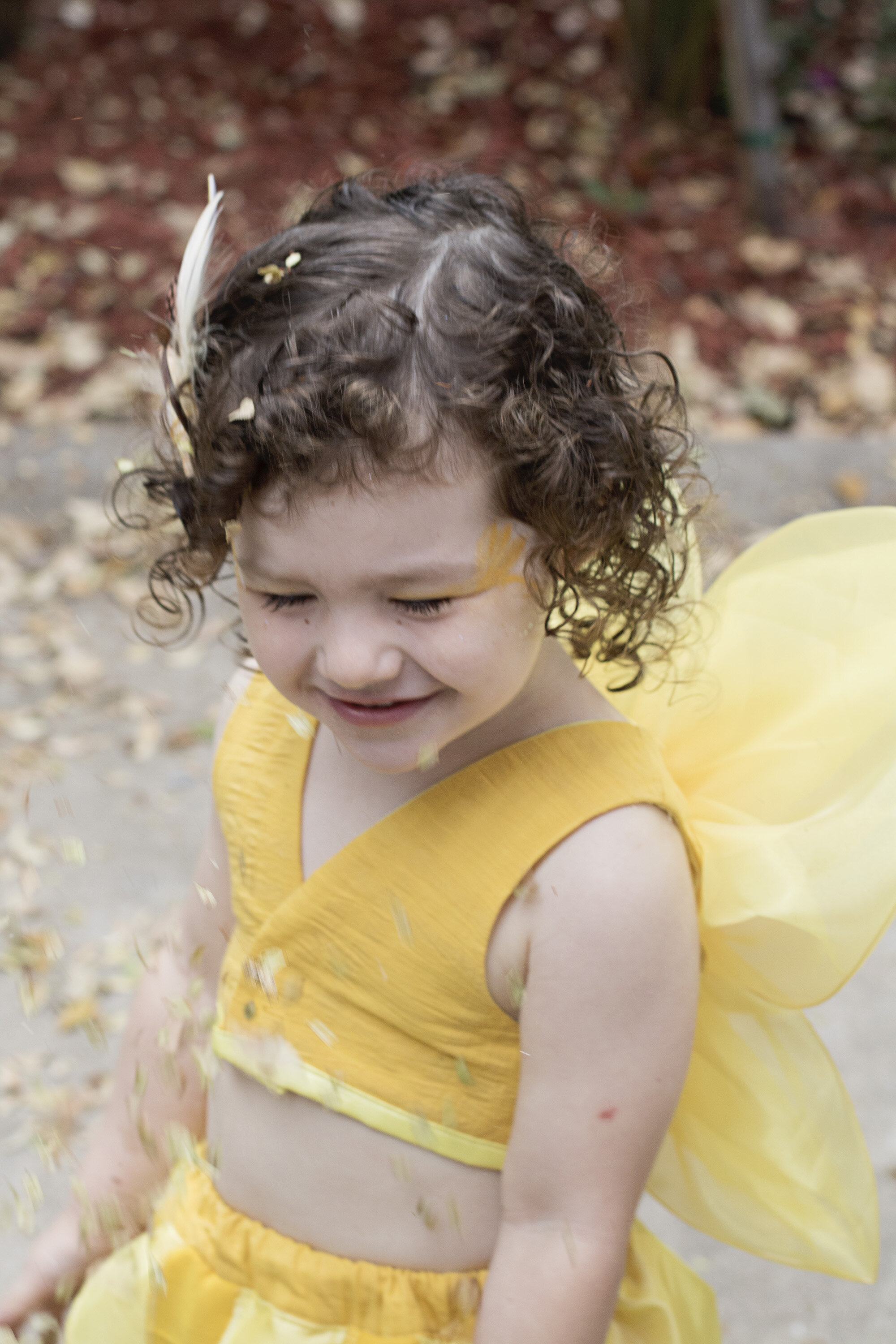 How I Made Avery's Yellow Fairy Costume