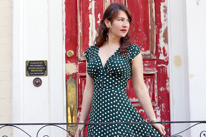 Christmas in New Orleans: a Trashy Diva Dress and Food, Food, Food