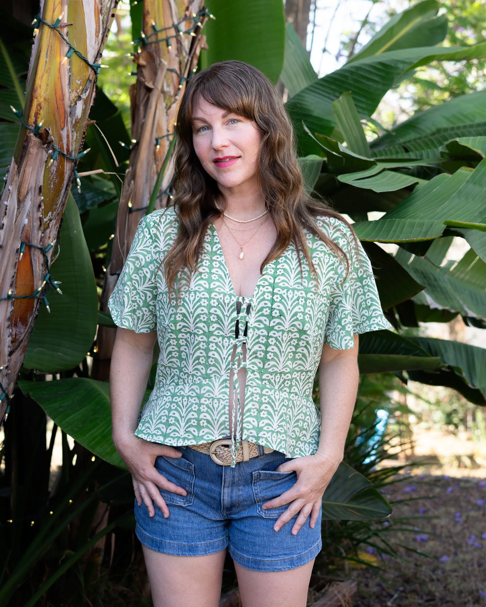Plumeria Top in Merchant and Mills