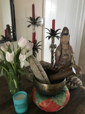 A mindful moment from our P.A.U.S.E. & Reveal Retreat.