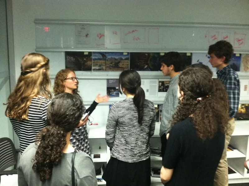 BCC students take part in Career Partnership Day, shadowing a mentor at National Geographic