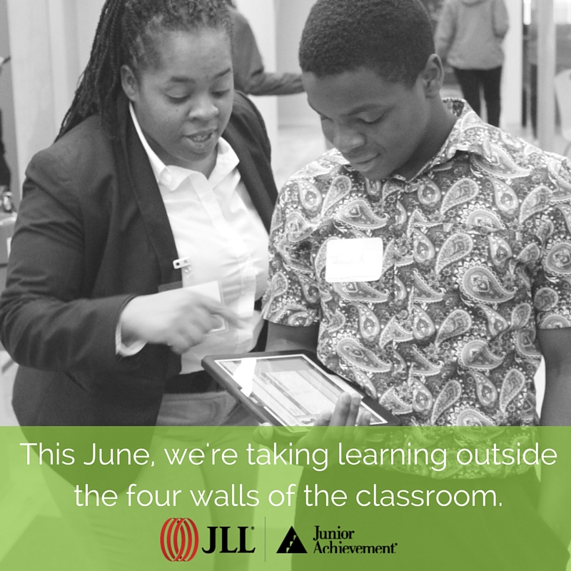 This June, Junior Achievement of Greater Washington and @JLL are embarking on an ambitious journey to change that. JLL will raise dollars to support JA's innovative financial literacy, work readiness, and entrepreneurship programs like JA Finance Park®, the JA Job Shadow™, and the in-classroom programs that impact over 63,000 of our region's youth every year. Together, we believe that we can revolutionize education to make it more relevant, more meaningful, and more inspiring so we can give kids the vision to see what's possible and the skills to achieve their dreams. Learn more at www.myJA.org.