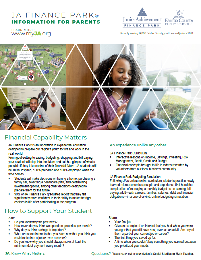 Download informational flyer for FCPS parents