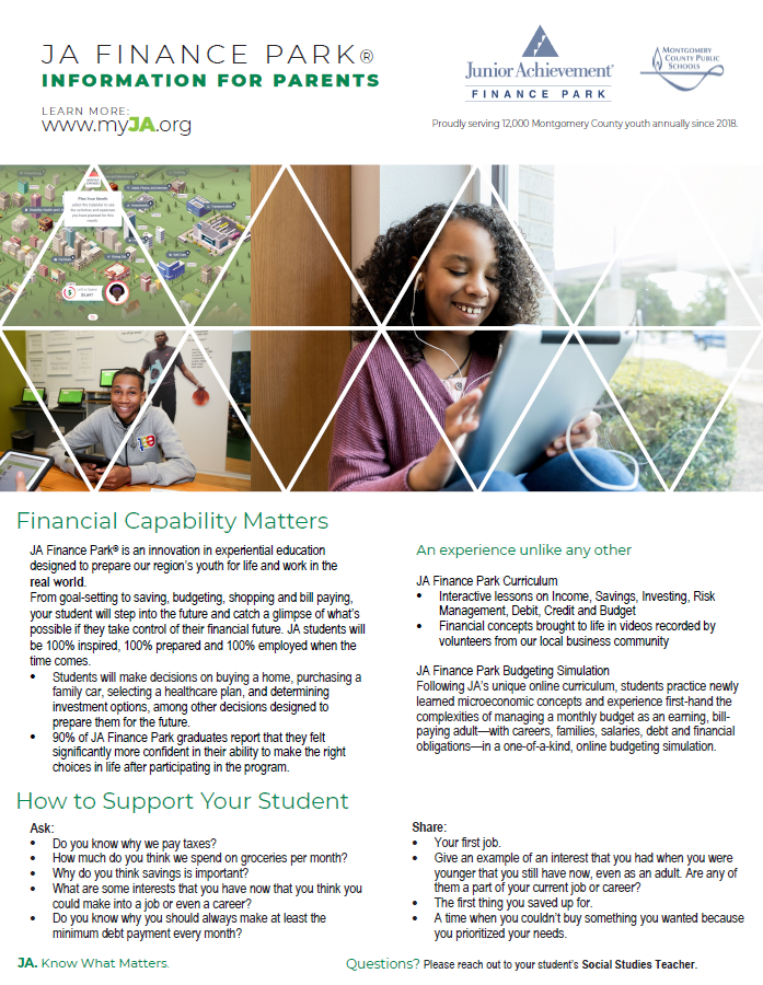 Download informational flyer for MCPS parents