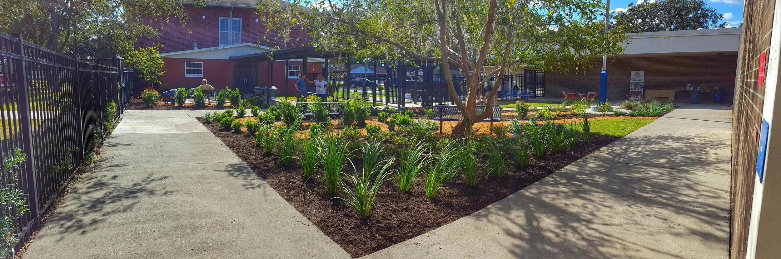 Cork Elementary Reading Garden, Installed November 2017