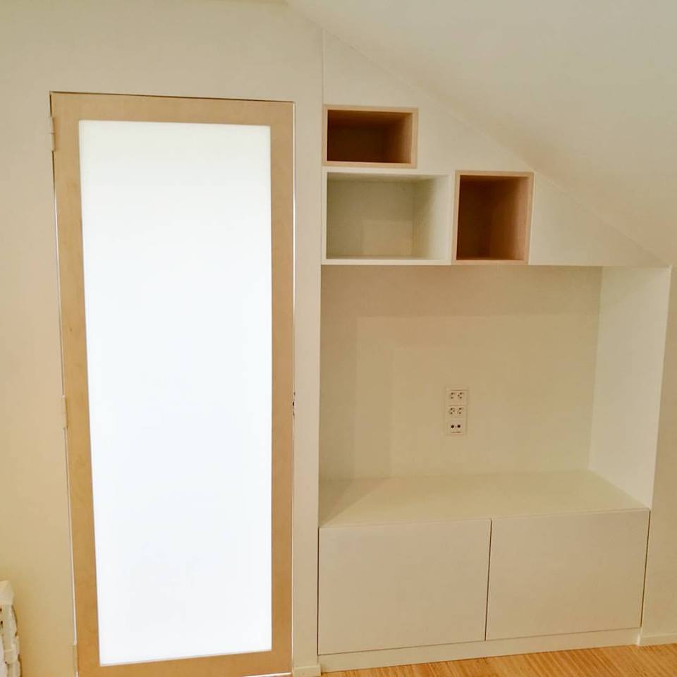 Glass Door with TV Cabinet and Ceiling Boxes.jpg