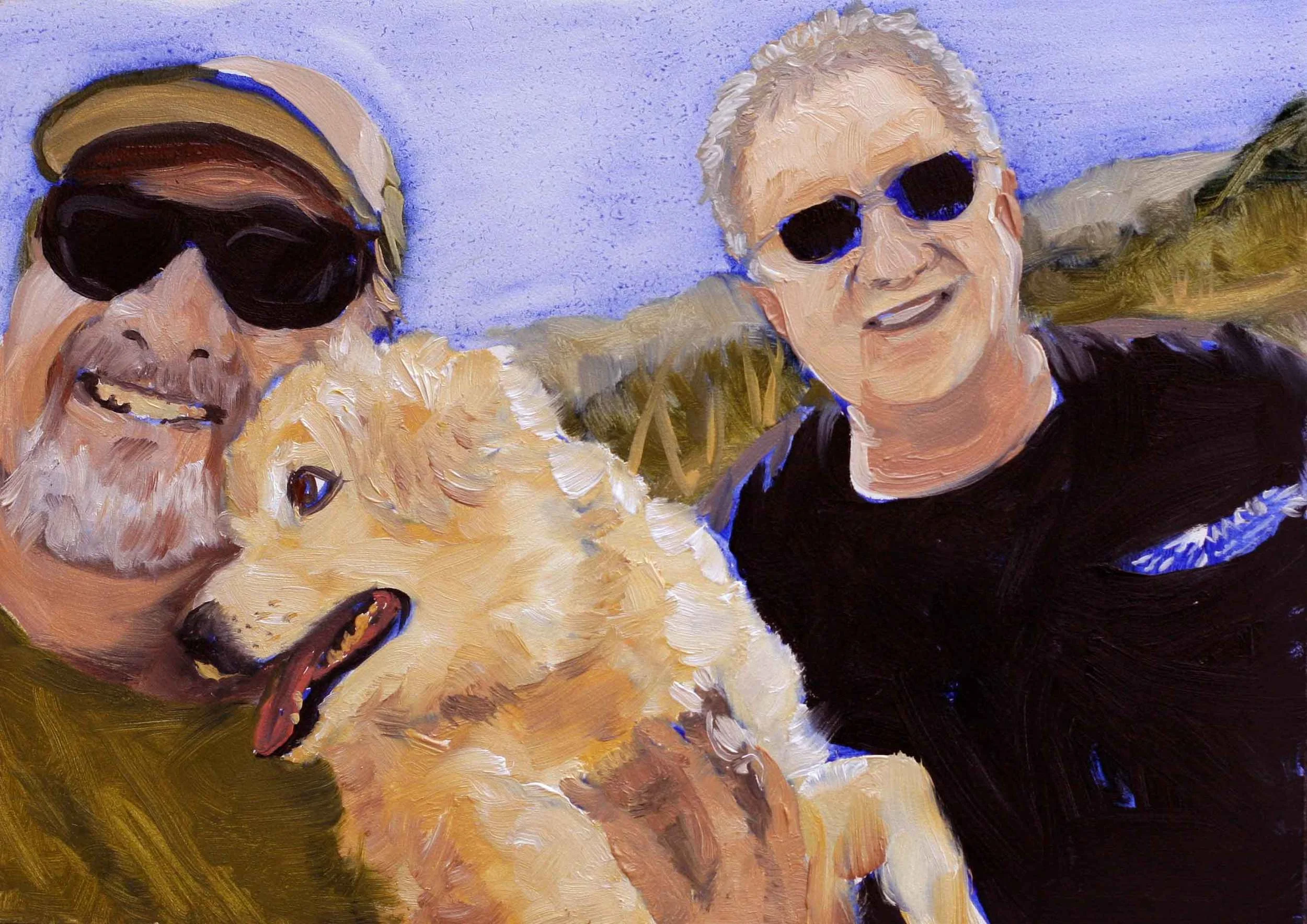 Me, Jackson and Gerald on Mt. Rubidoux