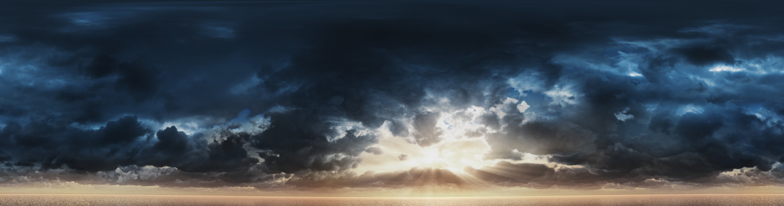 Matte painting sky
