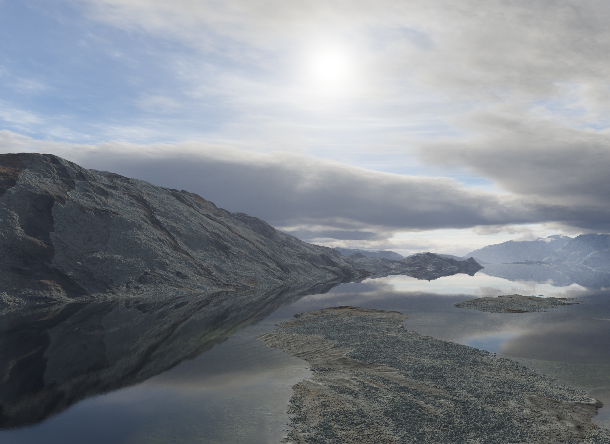 Concept, 3d modeling, lighting, rendering.