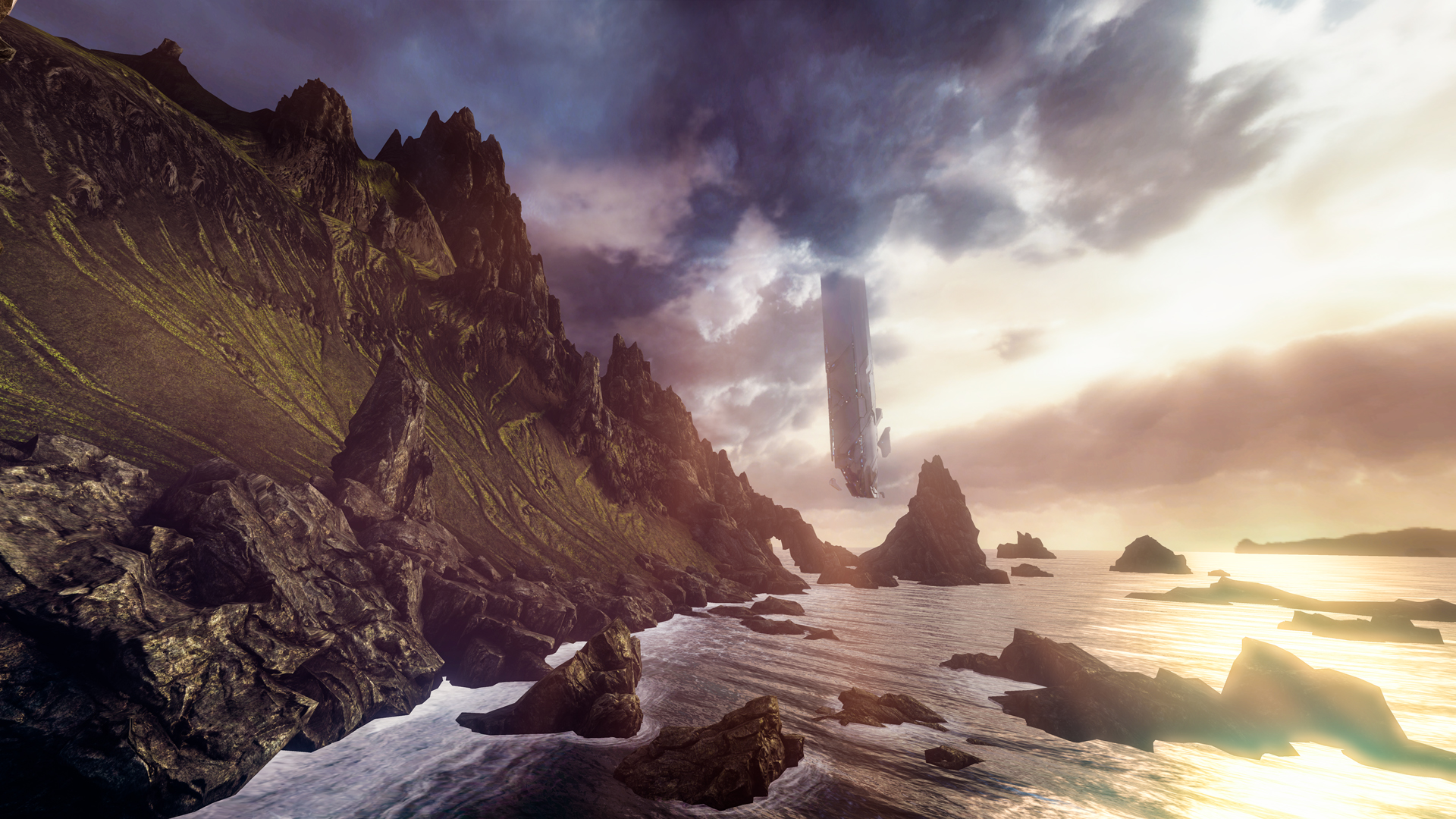 3D modeling vista assets, skybox matte painting, lighting vista elements.